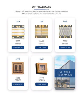 Chip LED UVA 3W 35x35mm di alta qualità 395nm 405nm 120 gradi Angolo di visione LED SMD Apparecchiature fotosensibili per sterilizzazione a polimerizzazione UV