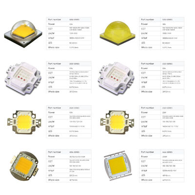 SMD5050 ad alta potenza 10W-18W DC6V/12V Diodo Led 2000LM 5.0*5.0mm 120 gradi LED Lampade 2700k 3000k 4000k 5000k 6000k 6500k