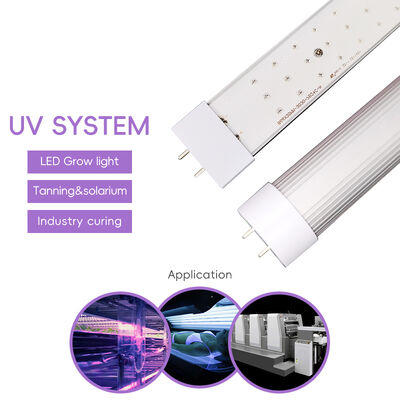 1.5M UV LED Tube 365nm 370nm 100W 120W UV Tube Lamp Medical 1.7M AC Design Abbronzatura BED UV LED Soluzione di fototerapia esperto