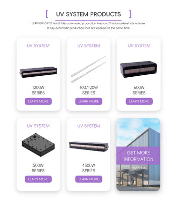 Nuovi Prodotti Tubo LED UV 120W Tubo Polimerizzazione UV UVA 365nm 100W 1500mm Tubo AC IP20 Stampa LED UV Ultima Tecnologia