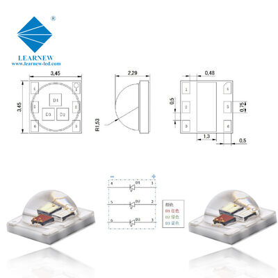 Produttori di chip LED di alta qualità forniscono LED SMD 3535 per luci da palcoscenico a LED