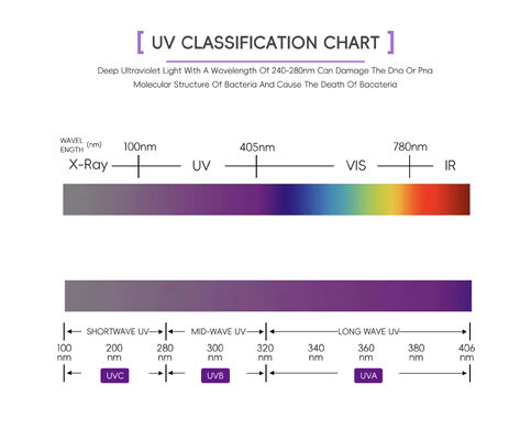 Tubo UV Multitaglia Alta Uscita Eritematosa 365Nm Tubo UV Con Certificazioni Industriali Complete Tubo Solarium UV 100W 120W