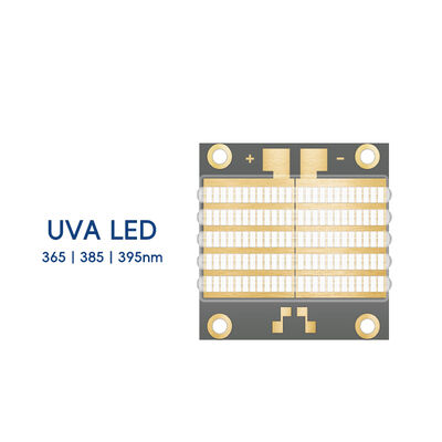 Vendita calda 3535 UVA LED 200W 300W Alta efficienza 40%-50% 365nm 385nm 395nm Uva LED Chip per la cura UV