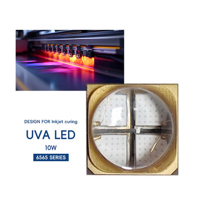 Modulo LED UV 10W ad alta efficienza 395nm SMD 6565 per progetti di polimerizzazione ed esposizione per stampanti 3D