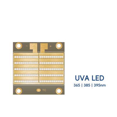 Stampante offset Stampante 3D di alta intensità di cura Mercato 365nm 385nm 395nm personalizzato 300w 3535 serie UVA LED COB chip