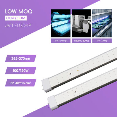 Lampada a LED UVC per abbronzatura della pelle 365 370nm viso corpo intero fototerapia portatile terapia della luce UV con letto abbronzatore