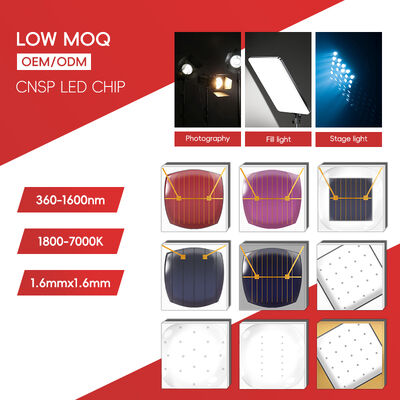 Illuminazione esterna Faretti per auto a LED Luce da palcoscenico a LED 3W CSP CNSP 1616 SMD LED Chip colore bianco puro 1000mA 6500K