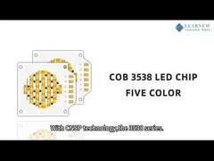 Cinque colori Led Cob Chip Dimmabile 350w Rgbcw Hight Cri 90ra Ncsp Tecnologia per l'illuminazione del palco