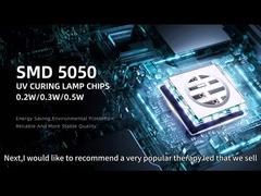 SMD 5050P IR chip ad alta potenza 0.3w 585-595nm 840-850nm 80-100mW per fotocamere e stampa 3D